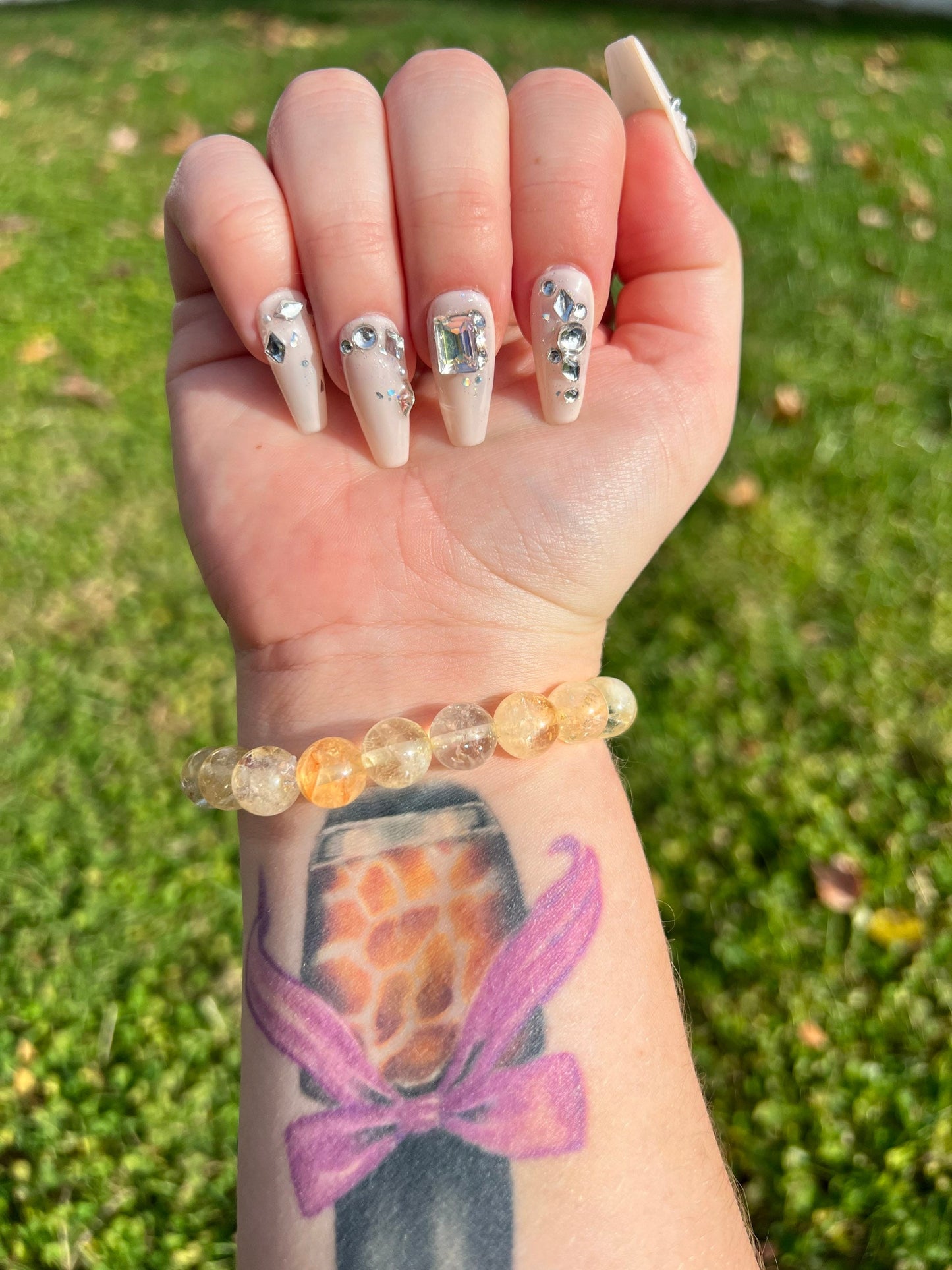 Beautiful Citrine Bracelet 10MM
