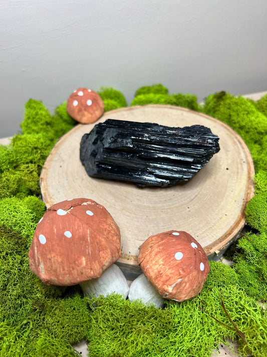 Raw Raven Black Tourmaline