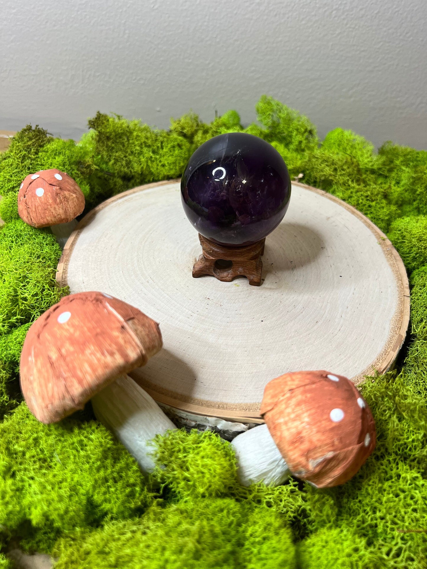 Stunning Dark High Grade Ametrine Sphere