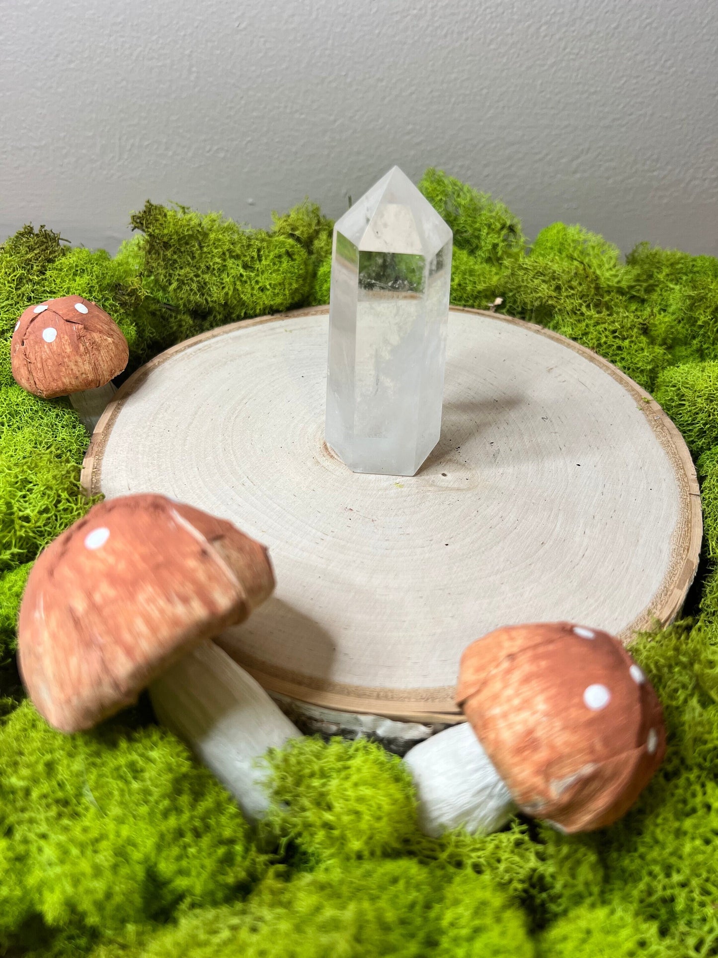 Glassy Clear Quartz Tower