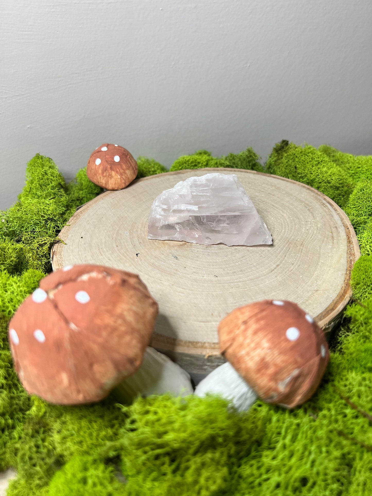 Beautiful Glassy Light Pink Rose Quartz Slab